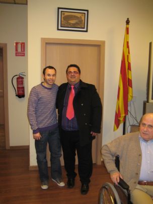 ANDRES INIESTA CON LAS ENFERMEDADES RARAS.