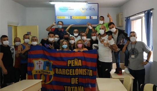 La Pea Barcelonista de Totana implanta en el Centro Penitenciario de Murcia la Edicin 2 del taller de Mindfulness Atencin plena dentro del Programa Matrix Penitenciario