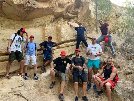 Senderismo, camino de la reinsercin para ayudar a las personas privadas de libertad del Centro Penitenciario de Murcia.