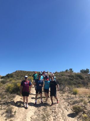 SE CELEBRA LA RUTA DE SENDERISMO SOLIDARIO DEL RO CHICAMO, A BENEFICIO DE AELIP Y DGENES ORGANIZADA POR LA PEA BARCELONISTA DE MACISVENDA CON LA COLABORACION DE LA PEA BARCELONISTA DE TOTANA