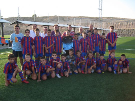 EQUIPOS DE LA ESCUELA MUNICIPAL DE FTBOL REPRESENTAN A LA PB TOTANA EN EL III TORNEO INTERNACIONAL QUE SE ESTA CELEBRANDO DEL 15 AL 18 DE AGOSTO EN BARCELONA COINCIDIENDO CON LA FIESTA DEL GAMPER