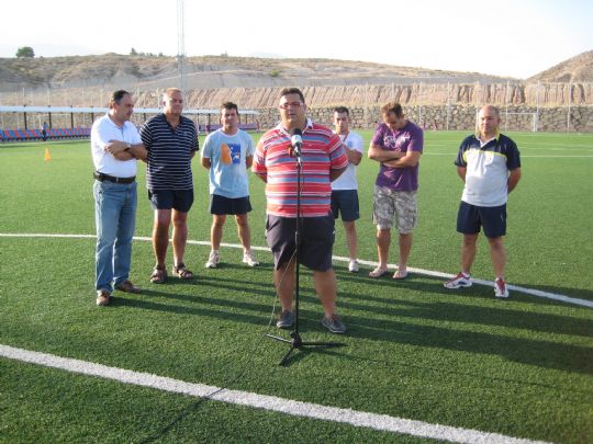 EQUIPOS DE LA ESCUELA MUNICIPAL DE FTBOL REPRESENTAN A LA PB TOTANA EN EL III TORNEO INTERNACIONAL QUE SE ESTA CELEBRANDO DEL 15 AL 18 DE AGOSTO EN BARCELONA COINCIDIENDO CON LA FIESTA DEL GAMPER