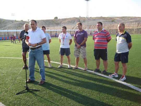EQUIPOS DE LA ESCUELA MUNICIPAL DE FTBOL REPRESENTAN A LA PB TOTANA EN EL III TORNEO INTERNACIONAL QUE SE ESTA CELEBRANDO DEL 15 AL 18 DE AGOSTO EN BARCELONA COINCIDIENDO CON LA FIESTA DEL GAMPER
