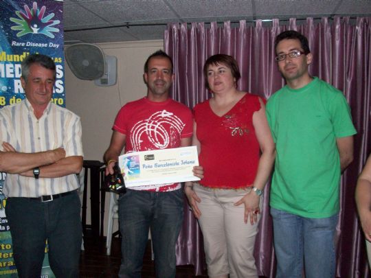 LA ASOCIACION DE ENFERMEDADES RARAS DGENES TOTANA RECONOCE EL TRABAJO DE LA PB TOTANA