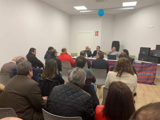 LA PBTOTANA PARTICIPA EN LA REUNIÓN DE LA FEDERACIÓN DE PEÑAS DE LA REGIÓN DE MURCIA