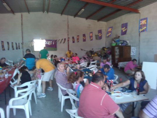 LA PEA BARCELONISTA DE TOTANA CELEBR SU XVIII ANIVERSARIO Y LA CONSECUCIN DEL TRIPLETE