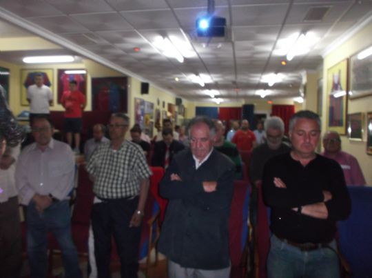 LAS PEAS BARCELONISTAS DE LA REGIN DE MURCIA CON EMILIO