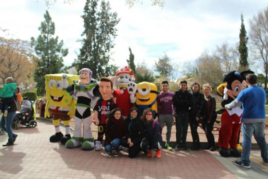 LA PEA BARCELONISTA DE TOTANA COLABORA EN LA VIII CARRERA POR LAS ENFERMEDADES RARAS DE PETRER