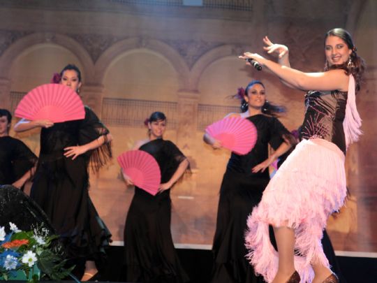 LA CANTANTE LORQUINA MARISOL SEGURA ACTUARA EN LA GALA DE LA XXXII TROBADA MUNDIAL DE PEAS BARCELONISTAS