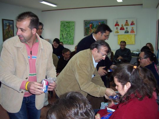 LA PEA BARCELONISTA DE TOTANA CELEBRA UNA JORNADA DE CONVIVENCIA CON LOS ENFERMOS MENTALES Y LOS DISCAPACITADOS DE LA LOCALIDAD