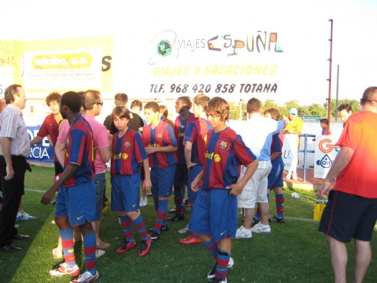 LA PB TOTANA PROMOCIONA LA XXXII TROBADA MUNDIAL DE PEAS EN EL VII TORNEO INTERNACIONAL DE FUTBOL INFANTIL CIUDAD DE TOTANA.