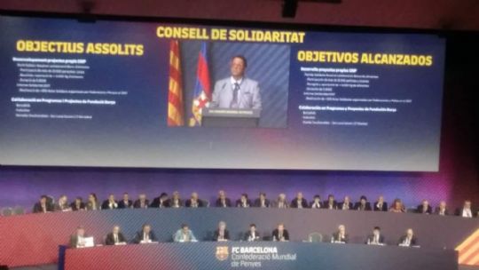 LA PEÑA BARCELONISTA DE TOTANA PARTICIPÓ EN EL 39 CONGRESO MUNDIAL DE PEÑAS DEL FCB