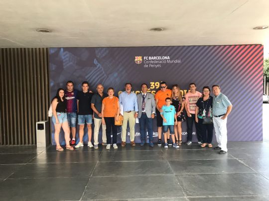 LA PEÑA BARCELONISTA DE TOTANA PARTICIPÓ EN EL 39 CONGRESO MUNDIAL DE PEÑAS DEL FCB