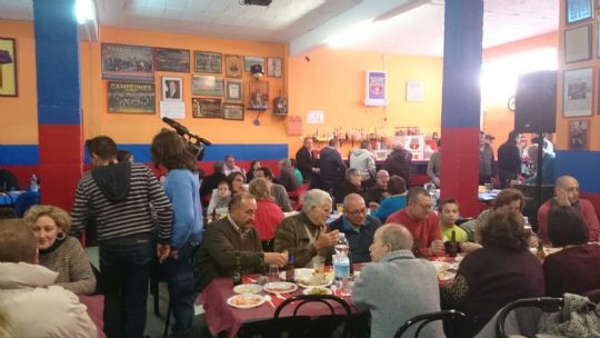 LA PEA BARCELONISTA DE TOTANA PARTICIPA EN EL XVI ANIVERSARIO DE LA PEA BARCELONISTA DE CALASPARRA