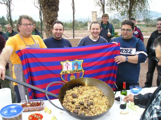 MS DE 300 PERSONAS PARTICIPAN EN LAS JORNADAS DE CONVIVENCIA DA DEL SOCIO ORGANIZADAS POR LA PEA BARCELONISTA DE TOTANA