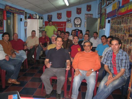 REUNION DE LA FEDERACION COORDINADORA DE PEÑAS DE MURCIA EN PUEBLA DE SOTO