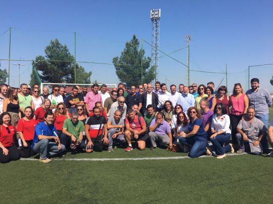 LA PEA BARCELONISTA DE TOTANA CON EL COLECTIVO DE PERSONAS CON ENFERMEDAD MENTAL