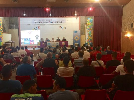 LA PEÑA BARCELONISTA DE TOTANA COLABORA EN LAS ACTIVIDADES CONMEMORATIVAS DE NUESTRA SEÑORA DE LA MERCED EN EL CENTRO PENITENCIARIO MURCIA II