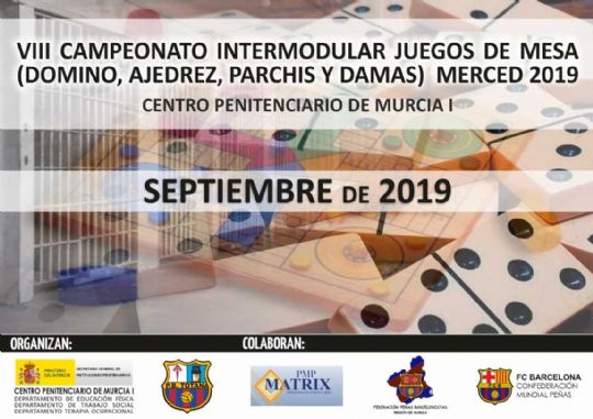 Programadas las actividades socioculturales organizadas por la PBT en el centro penitenciario murcia I con motivo de la festividad de nuestra señora de la Merced 