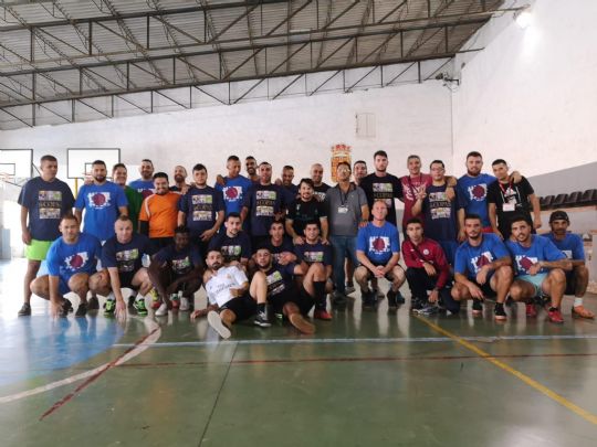 LA PEÑA BARCELONISTA DE TOTANA ORGANIZA LAS ACTIVIDADES DEPORTIVAS Y CULTURALES CONMEMORATIVAS DE LA FESTIVIDAD DE NUESTRA SEÑORA DE LA MERCED EN EL CENTRO PENITENCIARIO MURCIA I