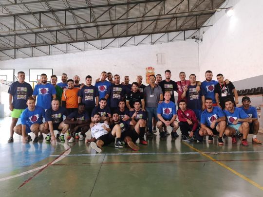 LA PEÑA BARCELONISTA DE TOTANA ORGANIZA LAS ACTIVIDADES DEPORTIVAS Y CULTURALES CONMEMORATIVAS DE LA FESTIVIDAD DE NUESTRA SEÑORA DE LA MERCED EN EL CENTRO PENITENCIARIO MURCIA I