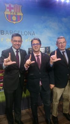 EL PRESIDENTE DE LA PEA BARCELONISTA DE TOTANA ASISTE A LA REUNIN DE LA CONFEDERACIN MUNDIAL DE PEAS DEL FC BARCELONA