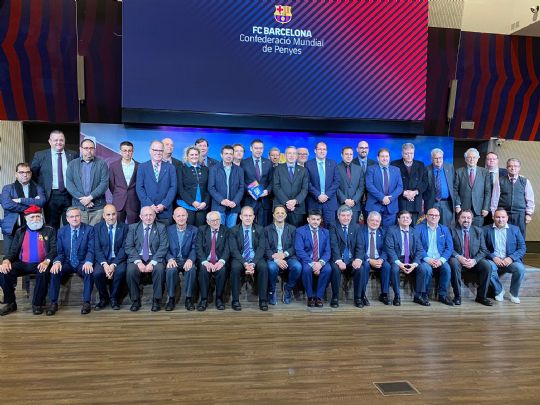 JUAN CARRIÓN PARTICIPA EN EL ÚLTIMO PLENARIO DE LA CONFEDERACIÓN MUNDIAL DE PEÑAS DEL FC BARCELONA
