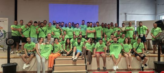 LA PE�A BARCELONISTA DE TOTANA PARTICIPA EN LA CLAUSURA DE LA 11� EDICI�N DEL PROGRAMA MATRIX EN EL CENTRO PENITENCIARIO DE MURCIA