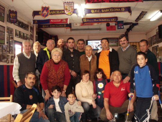 LA PEA BARCELONISTA DE TOTANA PARTICIPA EN UNA JORNADA DE CONVIVENCIA CON LOS SOCIOS DE LA P. B. DE SAN BARTOLOM