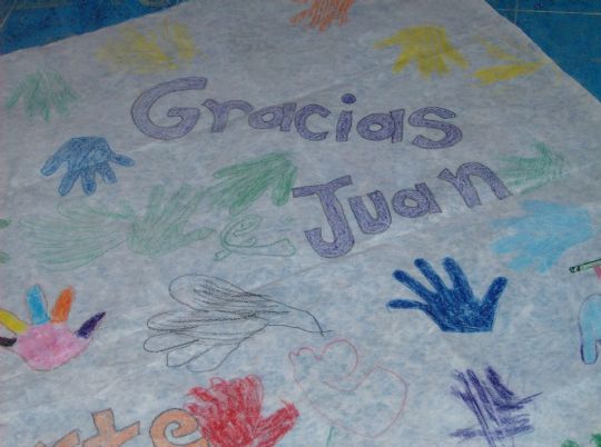 LA PEA BARCELONISTA DE TOTANA ENVIA MATERIAL DEPORTIVO A ATLANGATEPEC (MJICO)