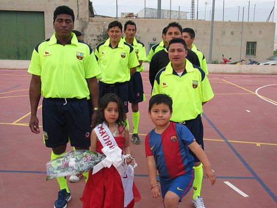 LA PB TOTANA SPONSOR OFICIAL DEL EQUIPO DE LA ASOCIACION LATINOAMERICANA DE INMIGRANTES UNIDOS EN EL 8 CAMPEONATO DE FUTBOL INDOOR.