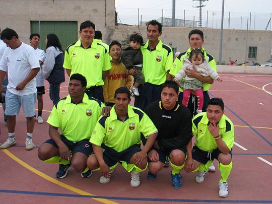 LA PB TOTANA SPONSOR OFICIAL DEL EQUIPO DE LA ASOCIACION LATINOAMERICANA DE INMIGRANTES UNIDOS EN EL 8 CAMPEONATO DE FUTBOL INDOOR.