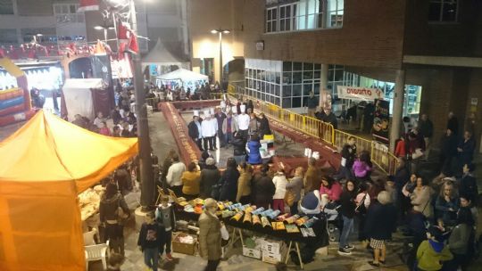 LA PEA BARCELONISTA DE TOTANA PARTICIPA EN LA RIFA SOLIDARIA DEL ROSCN DE REYES 2016