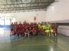LA PEA BARCELONISTA DE TOTANA CLAUSURA LA ESCUELA DE FTBOL 2018-2019 QUE DESARROLLA EN EL CENTRO PENITENCIARIO DE MURCIA I .