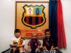 Los socios de la Pea Barcelonista de Totana